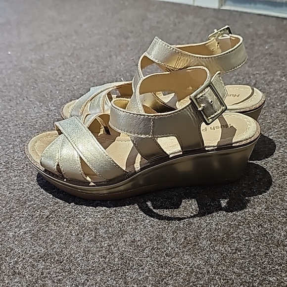 Hush puppies platform/wedge sandals 6.5 - Picture 2 of 7